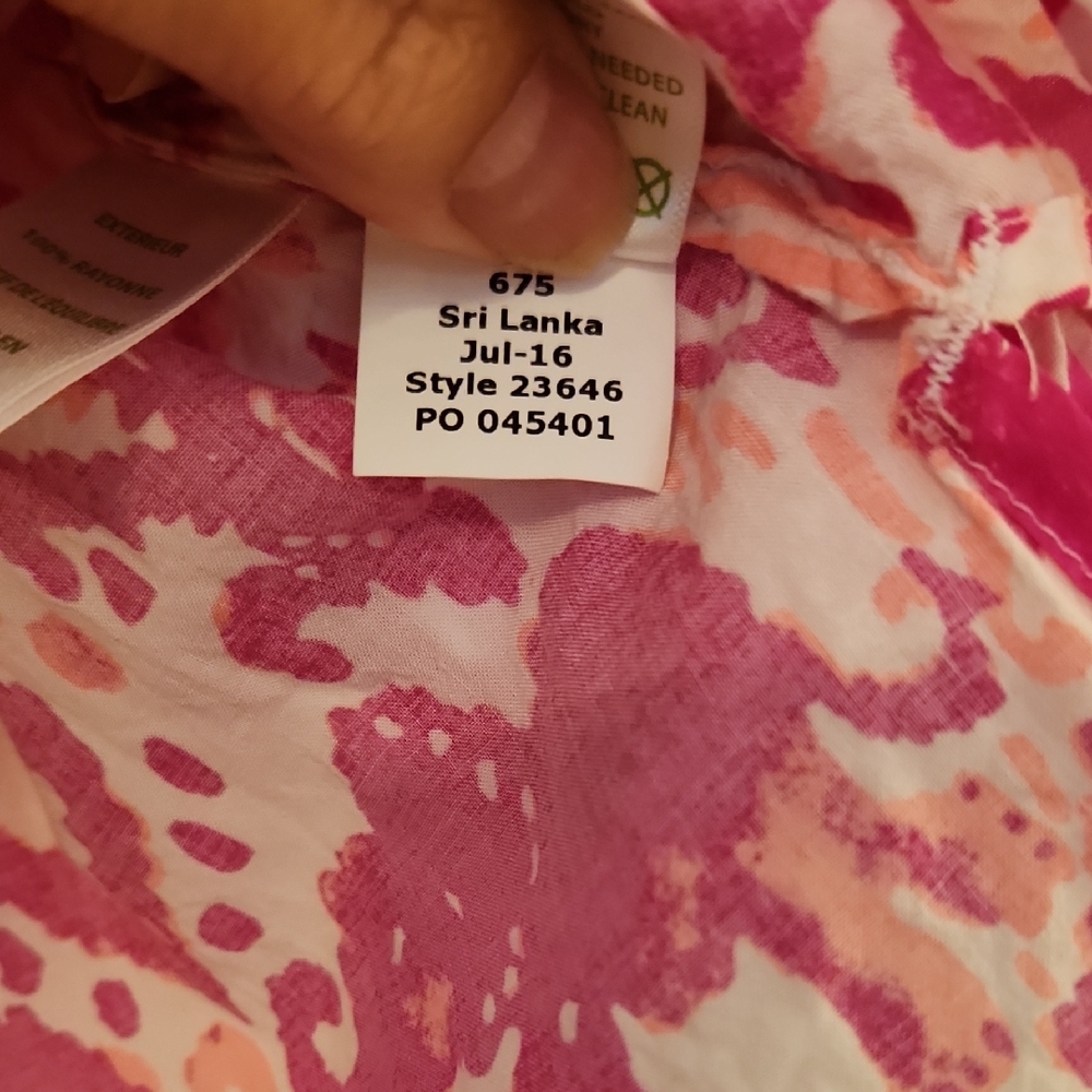 Lilly Pulitzer Willa Tunic L - Picture 4 of 11